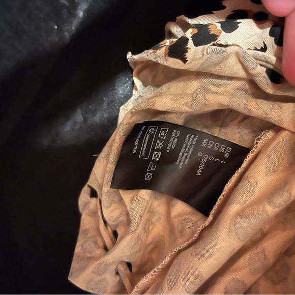 4 / 40$ Zara Leopard Print Crop Top - Picture 3 of 3